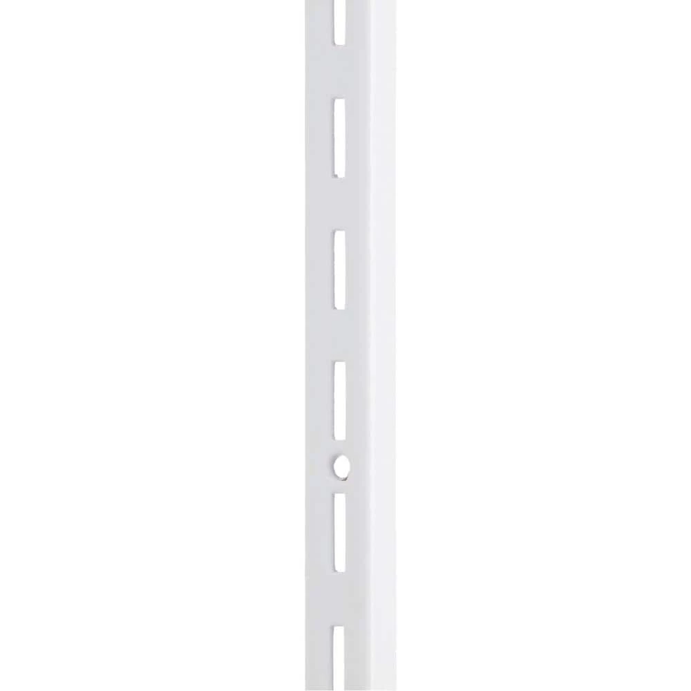 68 in. White Single Track Upright for Wood or Wire Shelving by Rubbermaid 6 68 in. White Single Track Upright for Wood or Wire Shelving by Rubbermaid - Image 4