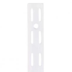 70 in. White Twin Track Upright for Wood or Wire Shelving by Rubbermaid -Cheap Sterilite Store white rubbermaid closet hardware fg4b8900wht 4f 1000