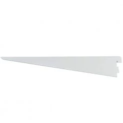 14.5 in. D White Twin Track Bracket for Wood Shelving by Rubbermaid