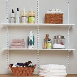 White Laminated Wood Shelf 10 in. D x 72 in. L by Rubbermaid 9 White Laminated Wood Shelf 10 in. D x 72 in. L by Rubbermaid -Cheap Sterilite Store white rubbermaid wall mounted shelves fg4b7800wht c3 1000