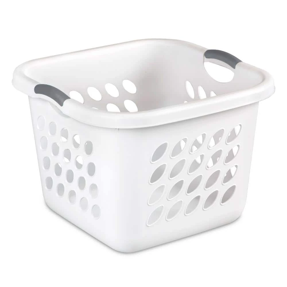 Ultra Square Laundry Basket with Titanium Inserts (12-Pack) by Sterilite 6 Ultra Square Laundry Basket with Titanium Inserts (12-Pack) by Sterilite - Image 4