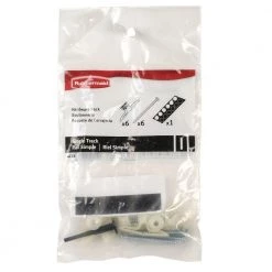 Zinc Single Track Universal Hardware Pack by Rubbermaid